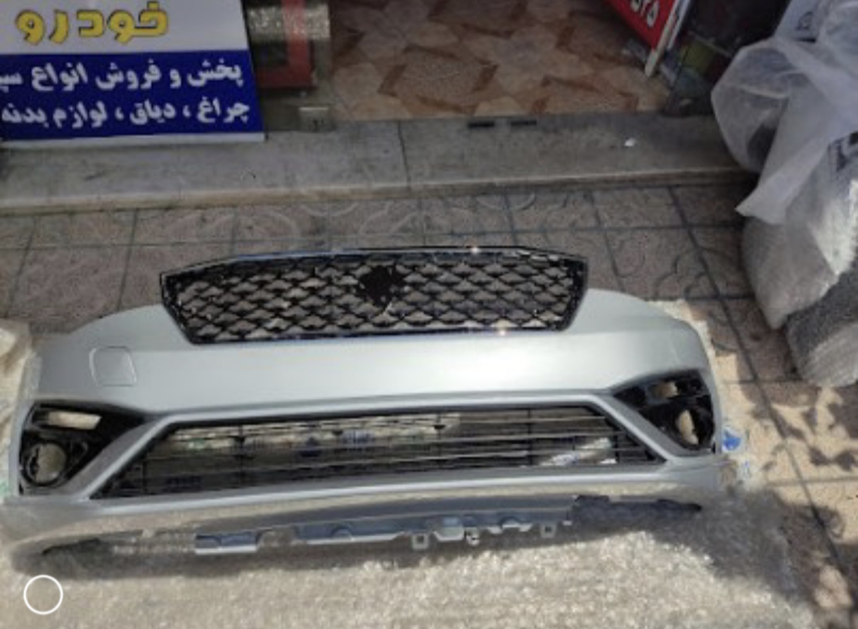 سپر جلو تارا نقره ای کامل با جلو پنجره اتومات